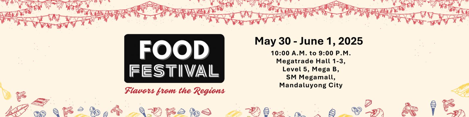 Updated Food Festival Banner